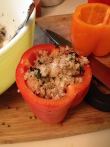 Low Fodmap Stuffed Peppers - ibskitchn.com