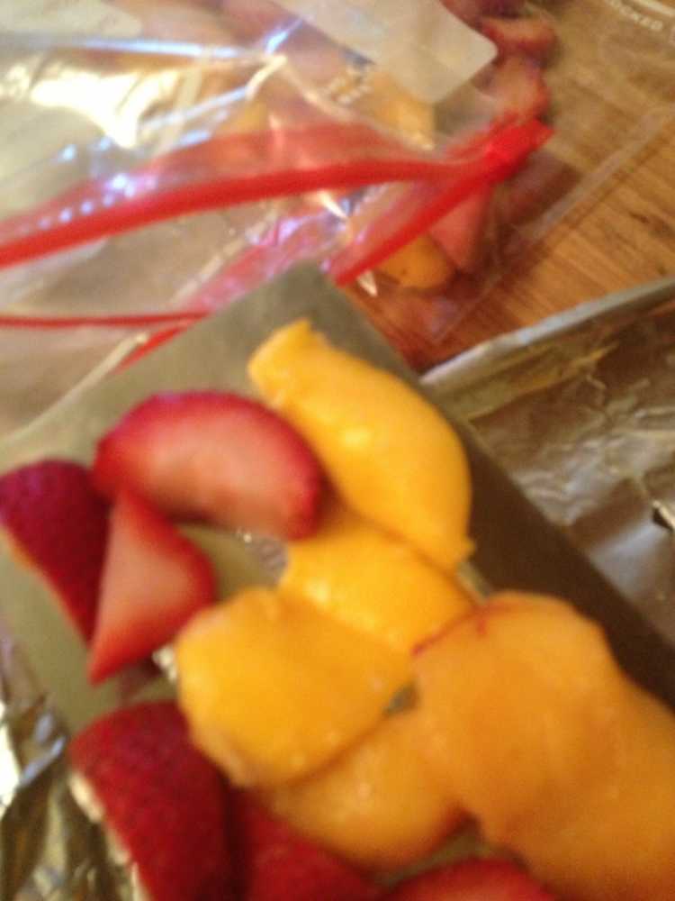 How I Freeze Fresh Fruit 012
