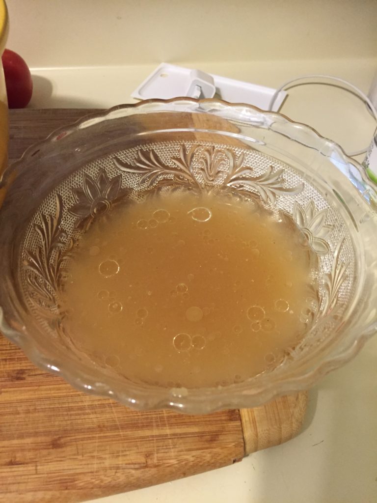 wet ingredients for cocoa cupcakes - ibskitchn.com