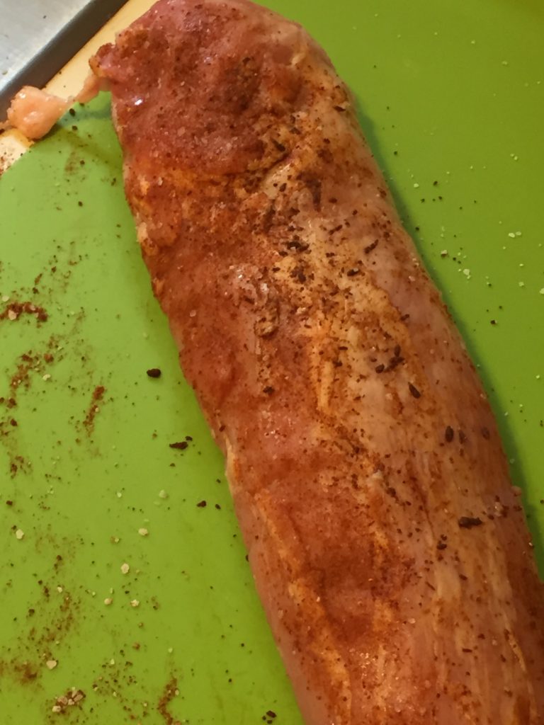 Low fodmap BBQ Pork Tenderloin