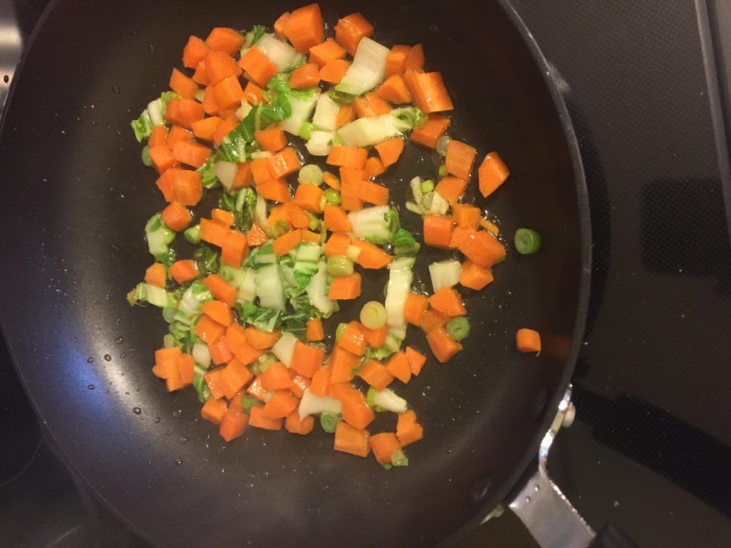 Low Fodmap shrimp fried rice